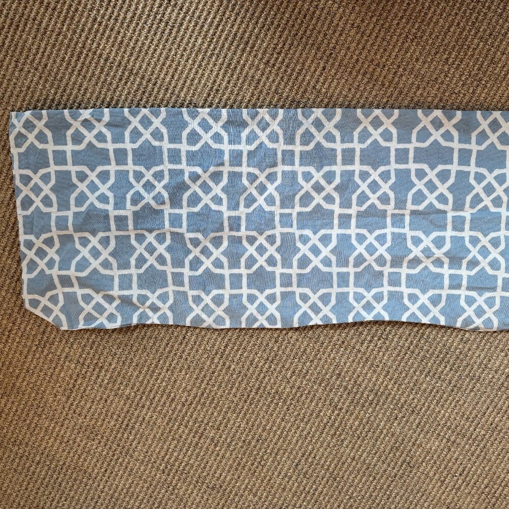 John Robshaw Blue Lumbar Pillow